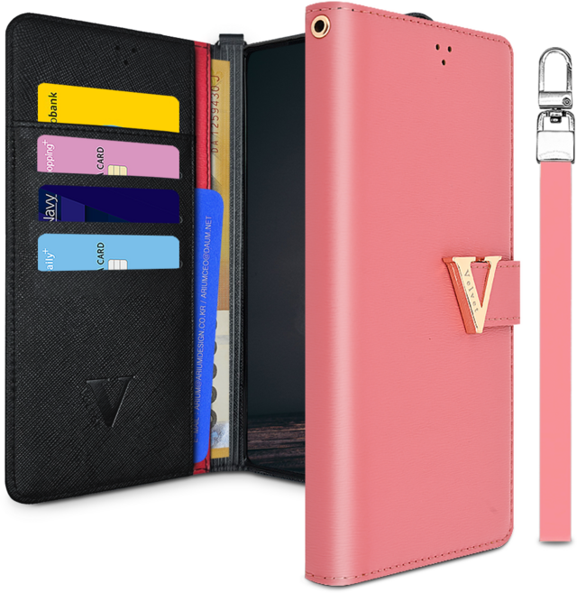 아리움 앱솔루트 스트랩 다이어리 선물 지갑 케이스