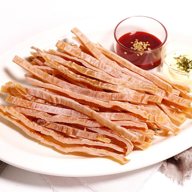 [더주] 진짜 마른오징어! 리얼오징어스틱, 1kg, 1세트