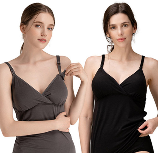 [국내생산] 뉴니끄 텐셀앤모달 원터치 수유나시 2종 세트