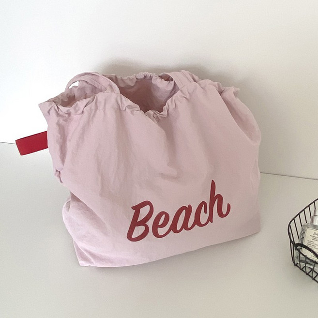 굿도우 여성 경량 나이론 에코백 숄더백