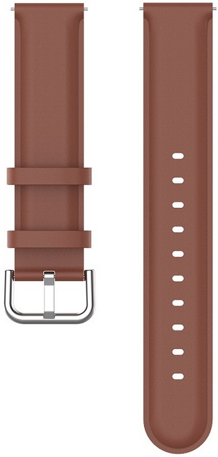 真皮錶帶 適用 華米 Amazfit T-Rex Ultra 2 A2550 手錶 腕帶, 圓尾-棕色, 1個