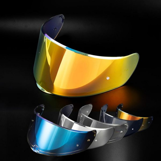 PSler 세디치 스트라다 2 바이저 및 3 페이스 쉴드 모터사이클 헬멧 액세서리 LS2 FT2 벡터 FF801 FF397 ， 오로라 클리어 시버 교체, Deep Red