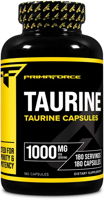 프리마포스 타우린 1000mg 캡슐, 1개, 180정 - 쿠팡