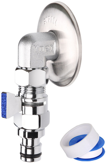 신형슬림수도꼭지와이드핸들(블루), 1개