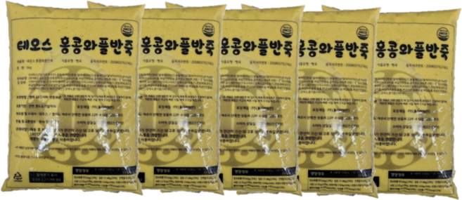 테오스 홍콩와플반죽 1kg (소분형) 아이스박스 완충포장, 5개