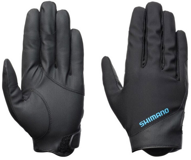 시마노 GL-071Y 베이직 웜 낚시 장갑 노컷, 1개, 블랙