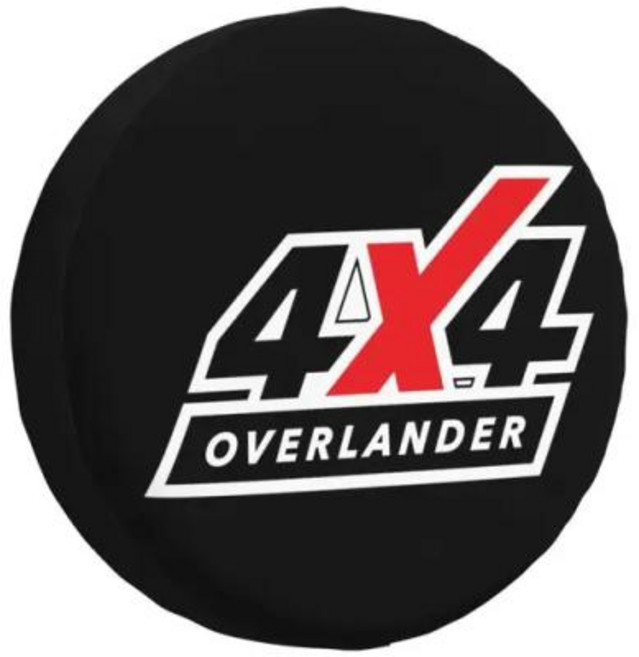 자동차덮개 커버 바디커버 커스텀 익스트림 오프로드 타이어 4WD 4x4 RV 어드벤처 스포츠 스페어 휠 보호대 도요타 랜드 크루저 프라도 14 인치 15, 7) 2 - 16 inch