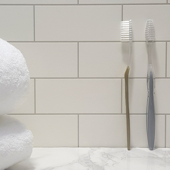 클로버 일회용 칫솔1000개(투명포장) OPP포장, 1000개, 1개입