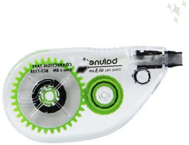 휴대용 화이트 수정 테이프 5 mm 사무 학습용 필기 오류 수정 도구, 1개, 상세페이지 참조