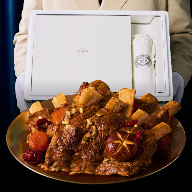 청와연 저당 수비드 대왕 소갈비찜, 1개, 2.4kg