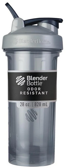 BlenderBottle 셰이커 보틀 프로 시리즈 단백질 쉐이크 및 운동 전 사용에 적합 828.8ml(28온스) 그레이/블루 (뉴욕 양키스), 28온스, 회색, 1개, 828ml - 쿠팡
