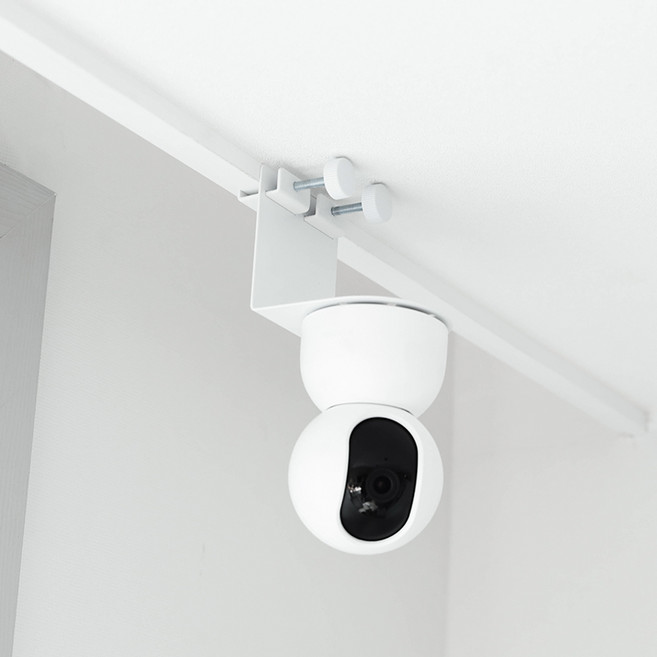 생활백서 안뚫어고리 홈캠 거치대 창틀몰딩형 10 x 9 cm, 1개