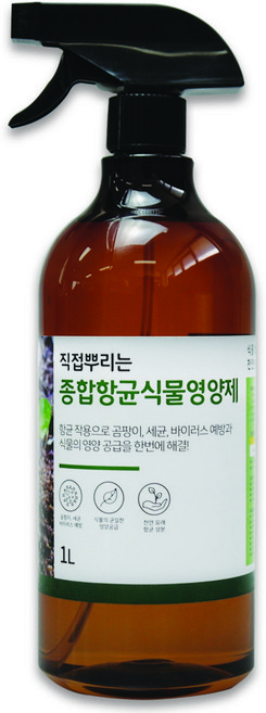 식물화분 곰팡이 세균 직접 뿌리는 항균비료 종합항균식물영양제 1L, 1개