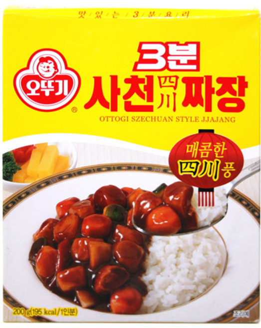 오뚜기 3분 사천짜장 200g, 1개