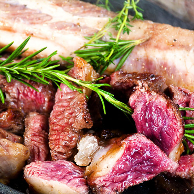 [678꽃갈비] 미국산 LA/우대갈비, A3) 우대 꽃갈비 1kg CAB최상위등급, 1개