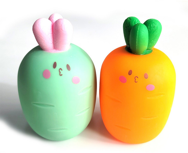 통실통실 당근 말랑이 스트레스볼