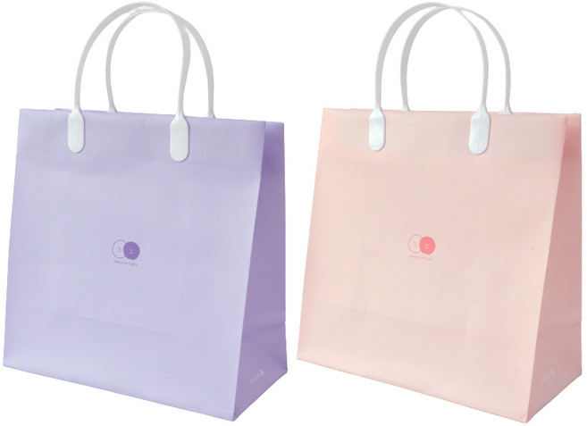 모닝글로리 소프트쇼핑백6 선물 포장 인사 답례, 바이올렛
