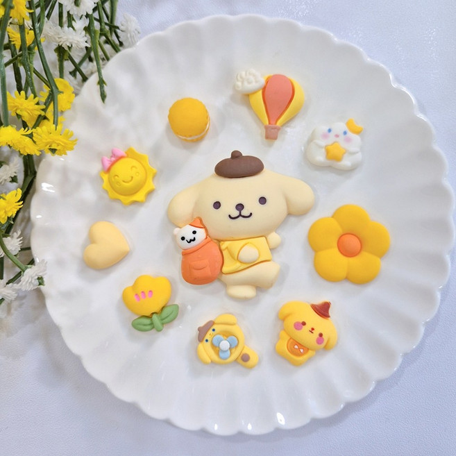 펭샵 가방캐릭터 악세사리 파츠 참 세트