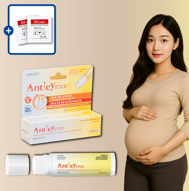 병원 처방용 임산부 튼살 크림 연고 관리 출산 후 붉은 안틀레이 스틱 밤 제거 재생, 안틀레이 스틱 1개, 15g, 1