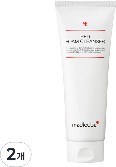메디큐브 레드 폼 클렌저 2020, 230ml, 2개