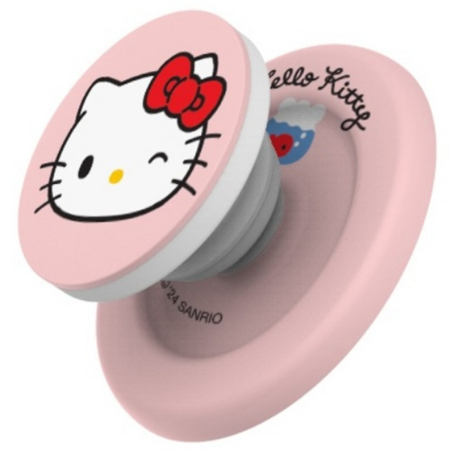 (정품)산리오 윙크 원형 그립 마그네틱 스마트톡+자석링(맥세이프 호환), 윙크_헬로키티, 1개, 색상