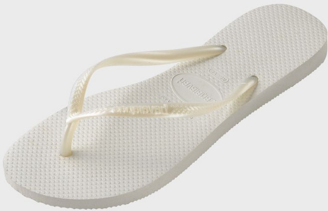 하바이아나스 HAVAIANAS 슬림 플립플랍 White
