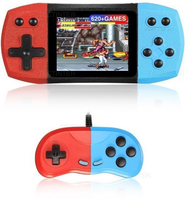레트로 비디오 게임 콘솔 내장 620 클래식 게임 휴대용 휴대용 플레이어 충전식 콘솔 AV Ouput, [06]RB with Gamepad, 03 게임 패드가있는 RB, [06] RB with Gamepad