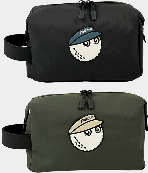 말본 골프 파우치 트래블 경량 가방, 1개, 01.블랙BK