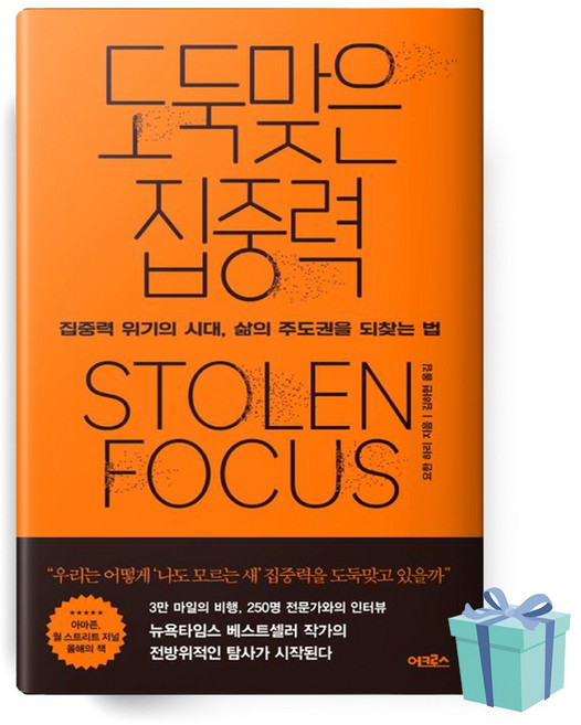 도둑맞은 집중력 + 당근볼펜선물