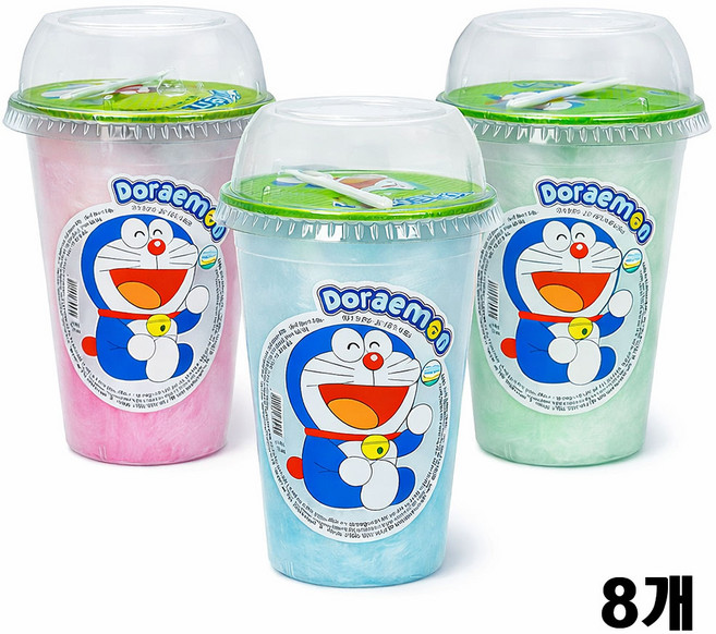 도라에몽 솜사탕 랜덤발송, 12g, 8개