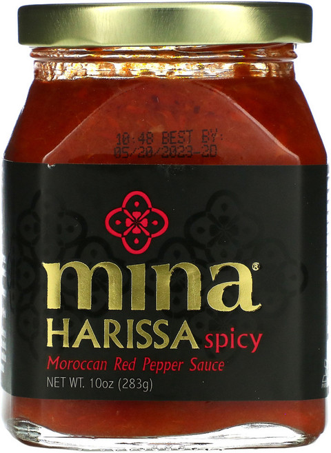 미나 하리사 모로칸 레드 페퍼 소스 스파이시, 1개, 283g