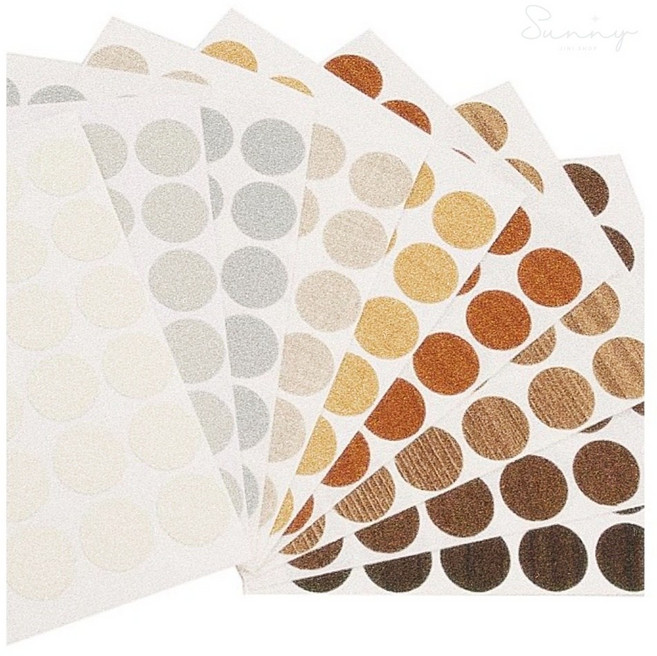 피스스티커 30개입 가구, 메이플/30개입