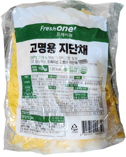 (무)(냉동)프레시원 4mm계란지단채(냉동 700g)X3개