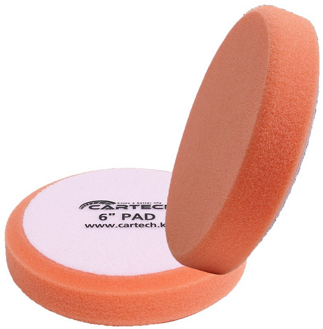 카테크 무선광택기 교환 폼패드 CT-, 컷팅패드(오렌지)/CT-761