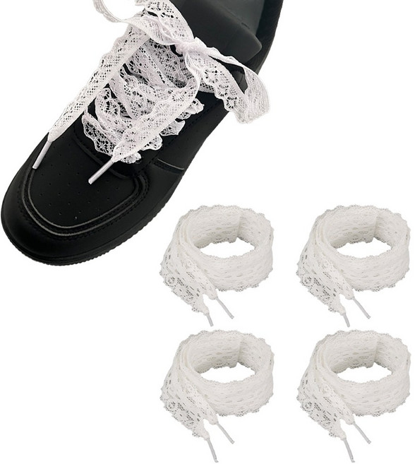 단비루리 늘어나는 레이스 신발끈 4P