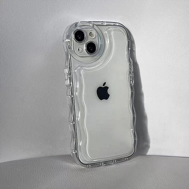 애플데이즈 투명 빅웨이브 아이폰케이스