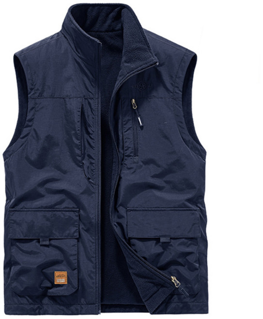 선빛 엔도비 방한 조끼 겨울 작업복 주머니 수납 기모