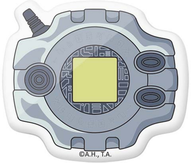 디지몬 어드벤처 디지바이스 아크릴 스마트 그립톡, 정석, 1개