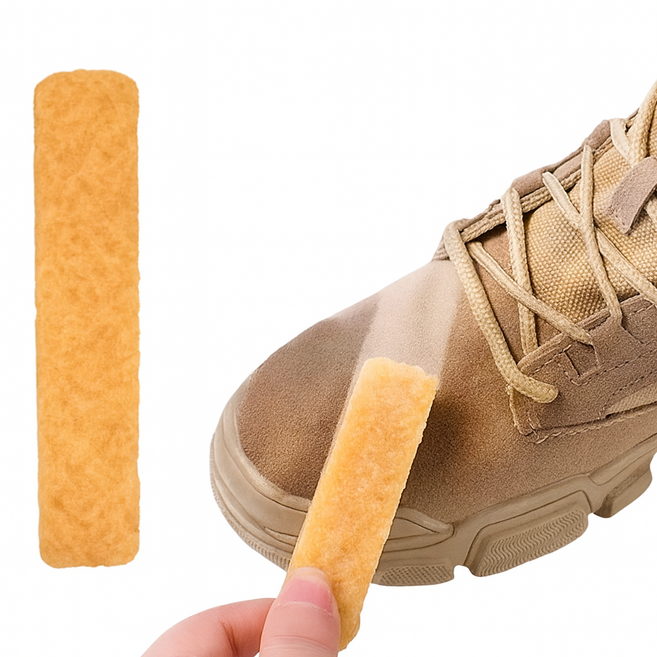 스웨이드 신발 클리너 지우개형 클리닝 스틱 / 누벅 운동화 부츠 얼룩제거 스펀지 2개