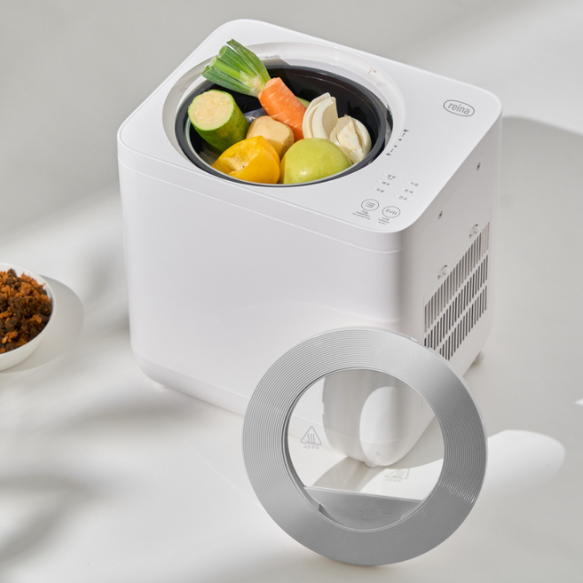 음식물 처리기 분쇄기 건조기 4L 가정용 저소음 음식물 쓰레기 처리기 (활성탄필터 1+1)