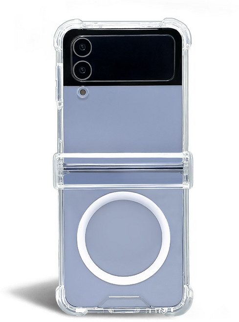 이케미 힌지보호와 맥세이프 클리어 젤하드 케이스