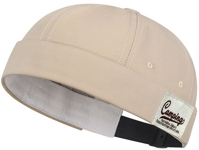 BELLEAURA 남여공용 캐주얼 캠핑 와치캡 레옹모자 챙없는 골무모자 두건모자 빅사이즈모자