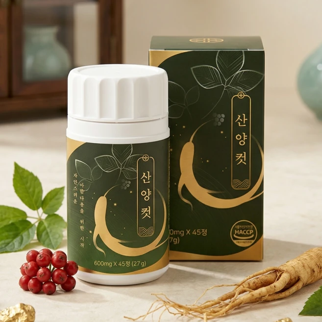 산양컷 600mg x 45정 1개 - 쿠팡