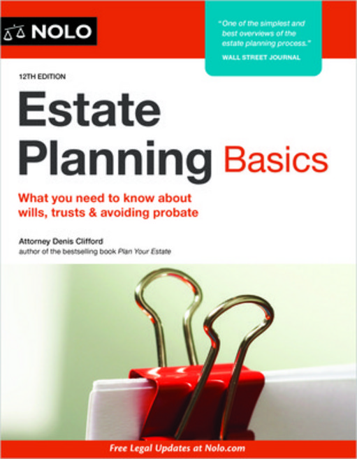 (영문도서) Estate Planning Basics Paperback, NOLO, English, 9781413331493