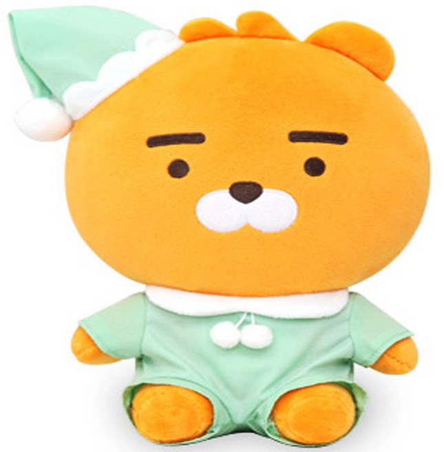 카카오프렌즈 캐릭터인형 6종 정품 카카오프렌즈라이언 어피치 튜브 네오 무지 프로도-25cm, 라이언, 25cm, 1개