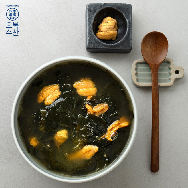 오복수산고잉홈 성게미역국, 5개, 700g