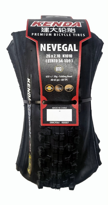 켄다 네베갈 폴딩타이어 26인치 27인치 [케블라비드] 임도 산악용타이어, 1개