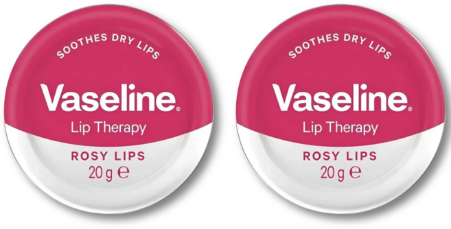 바세린 립 테라피 로지립, 20g, 2개