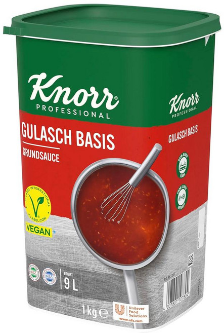 크노르 헝가리 굴라쉬 소스 베이스 1kg 독일 내수용 Knorr Gulasch Basis, 1개