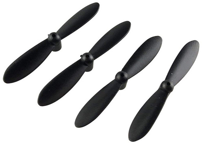 CHEERSON CX-10A CX-10C CX-10D 미니드론 프로펠러 가드, 04.(CX10) 프로펠러블랙